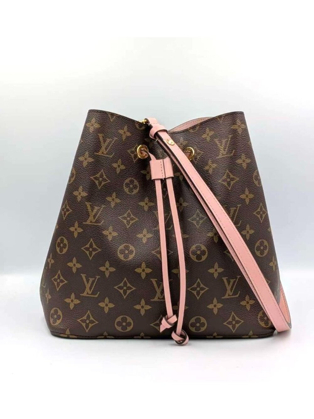 Pre-Owned Louis Vuitton Monogram Neonoe MM Rose Poudre